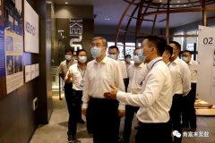 佛山市委书记鲁毅到成都纬轩互动娱乐开发有限公司调研